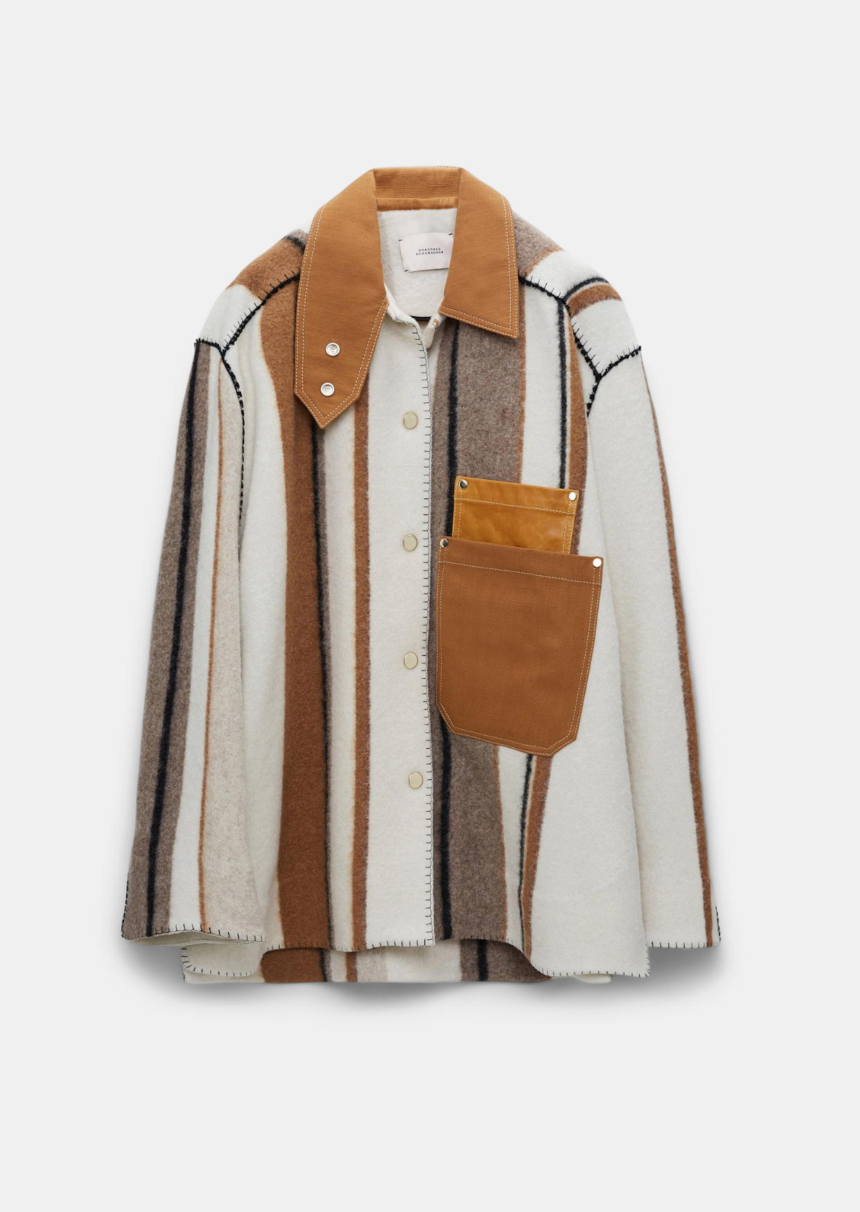 Dorothee Schumacher Striped comfort cream stripes 