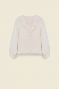 Dorothee Schumacher FLUID VOLUMES blouse  off white 