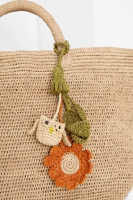 Ibeliv Bag charm White owl 