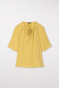 Luisa Cerano Half sleeve shirt - Sun yellow 