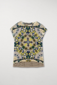 Luisa Cerano T-shirt with exclusive print - multicolour 
