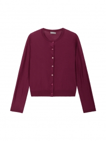 No Man's Land Cardigan Cherry 