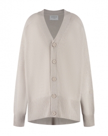Deblon Florence boyfriend cardigan Grége Melange  