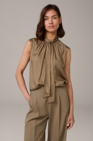 Windsor Blouse Open Brown 