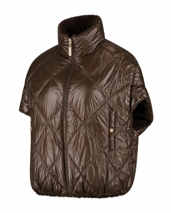 Deblon Hazel Reversible Bodywarmer Dusk Brown 