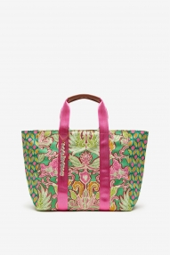Malìparmi Shopping bag green/pink 