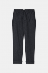 Closed Souki black melange 