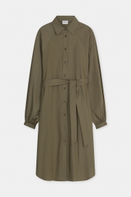 Closed Raglan dress Cypress green 