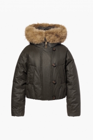 Goldbergh Nyoko jacket faux border Army 