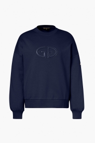 Goldbergh Tova crew neck sweater French blue 