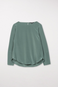 Luisa Cerano langarmen shirt smaragd 