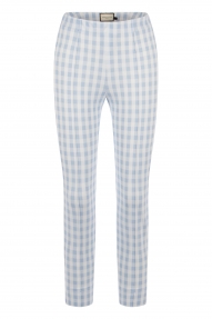 SEDUCTIVE Capri hellblau gemustert 