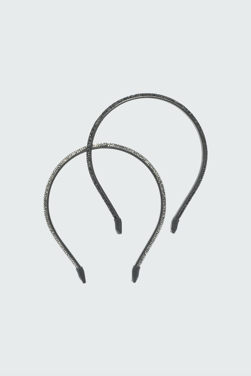 Dorothee Schumacher headband shiny dark grey 