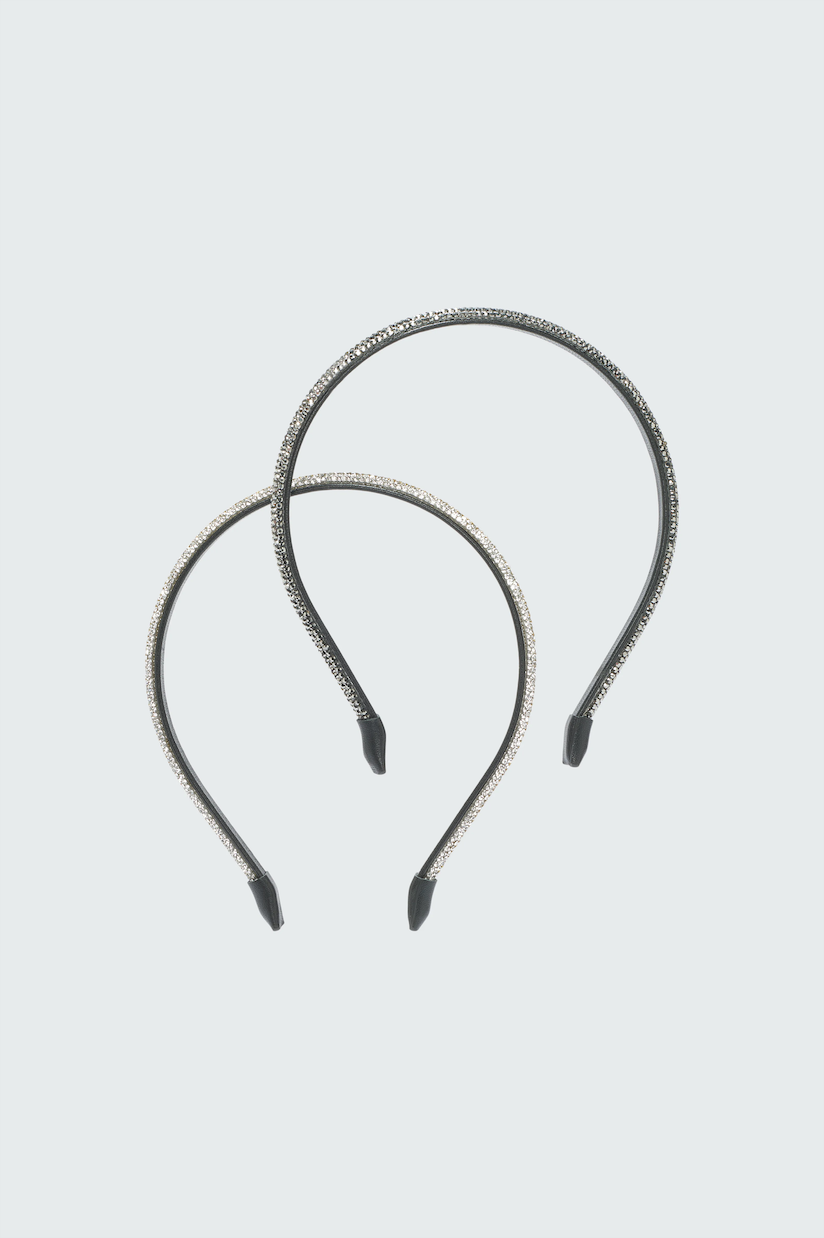 Dorothee Schumacher headband shiny light grey 