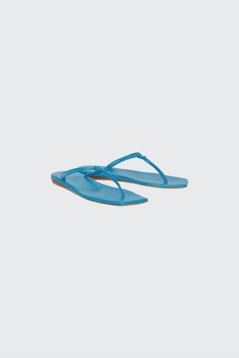 Dorothee Schumacher Colorful vibes cord sandal lagoon blue 