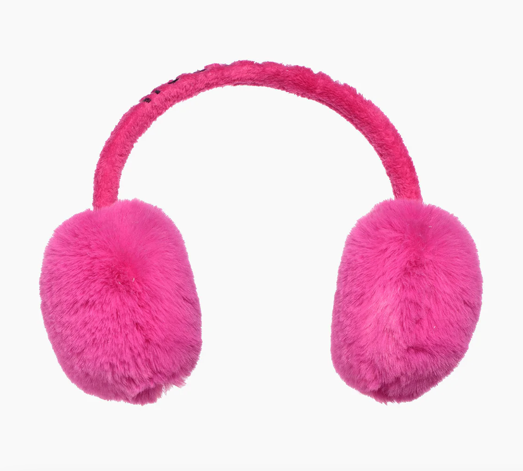 Goldbergh FLUFFY earwarmers faux fur passion pink 