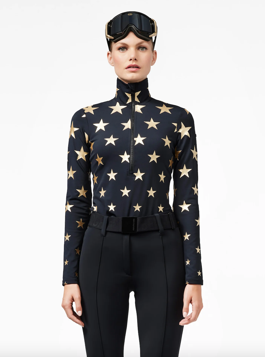 Goldbergh PREMIER ski pully gold 