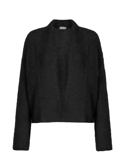 No Man's Land Cardigan Core Black 