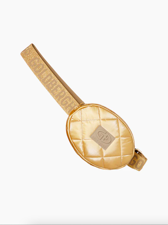 Goldbergh FRENCH fanny bag gold 
