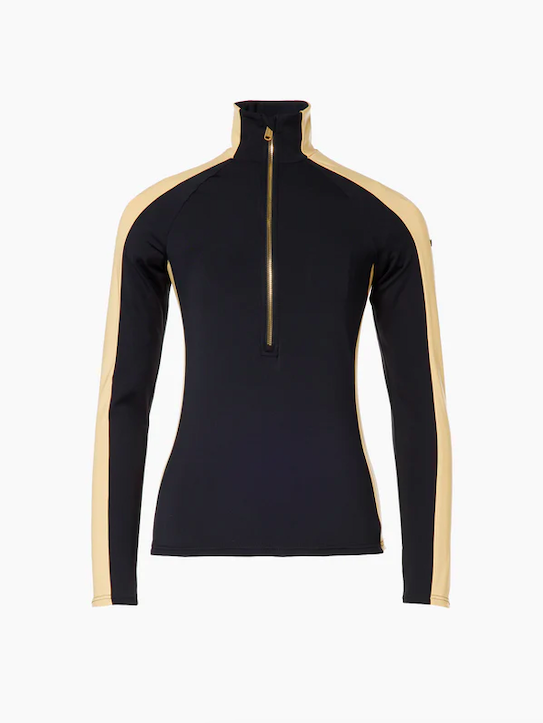 Goldbergh ROYAL ski pully Black/Gold 