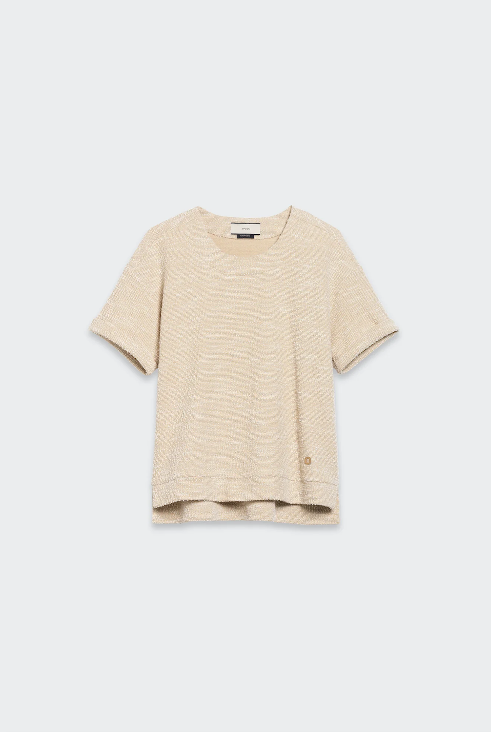 SPOON Sweater with contrast details Cream Beige 