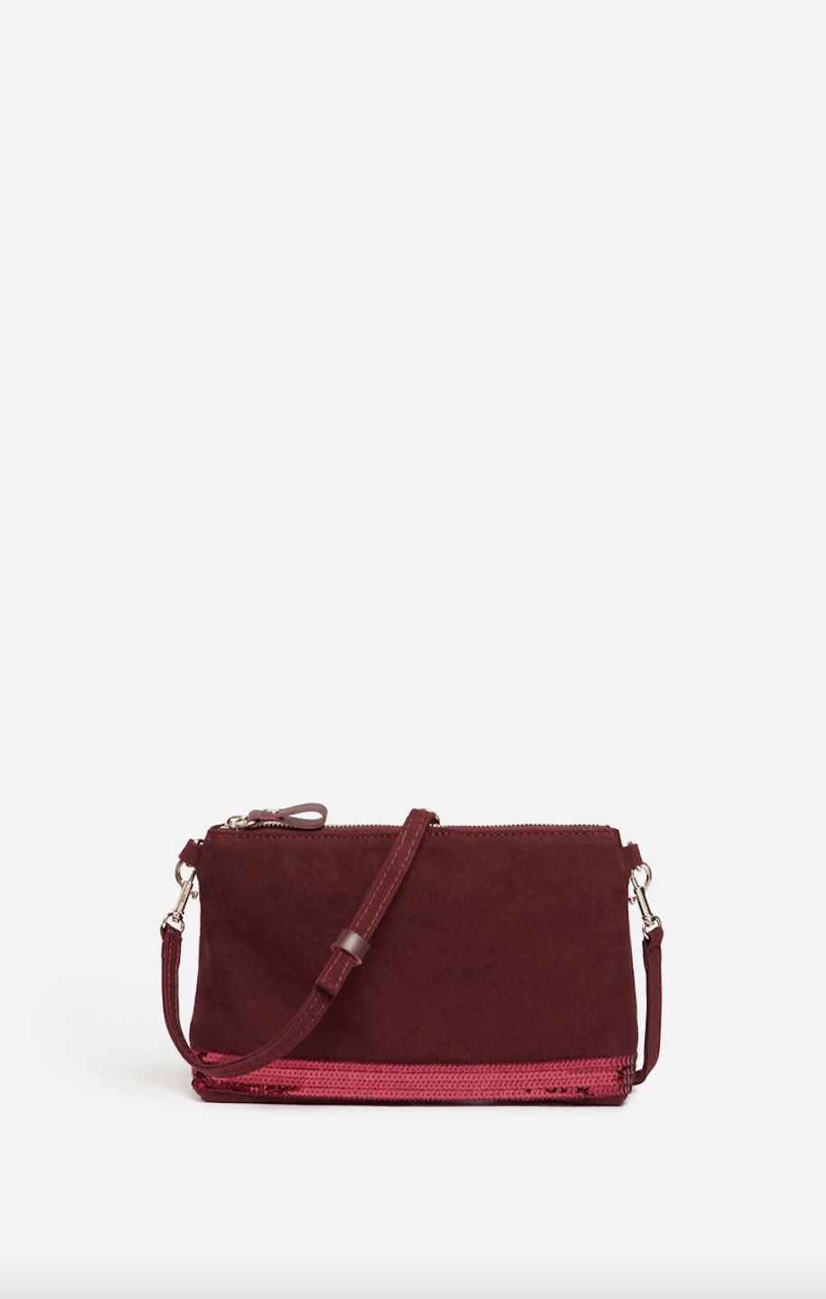 Vanessa Bruno Pochette Epaule Pourpre 