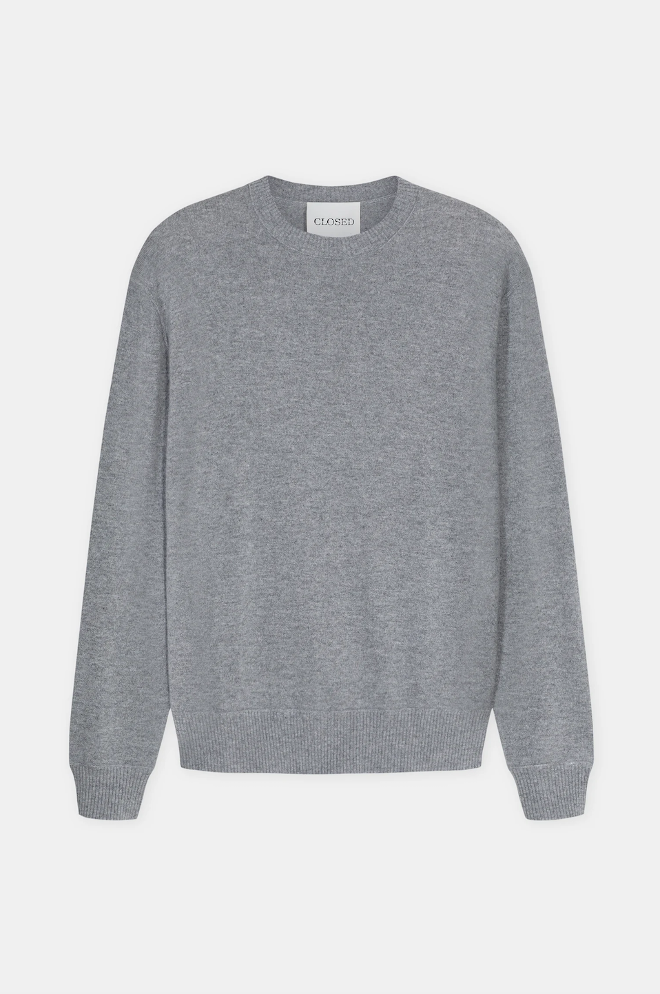 Closed Crewneck light grey melange 