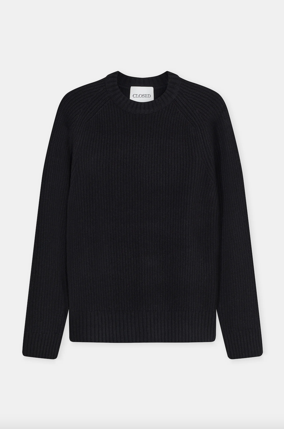 Closed Knitted pullover black 
