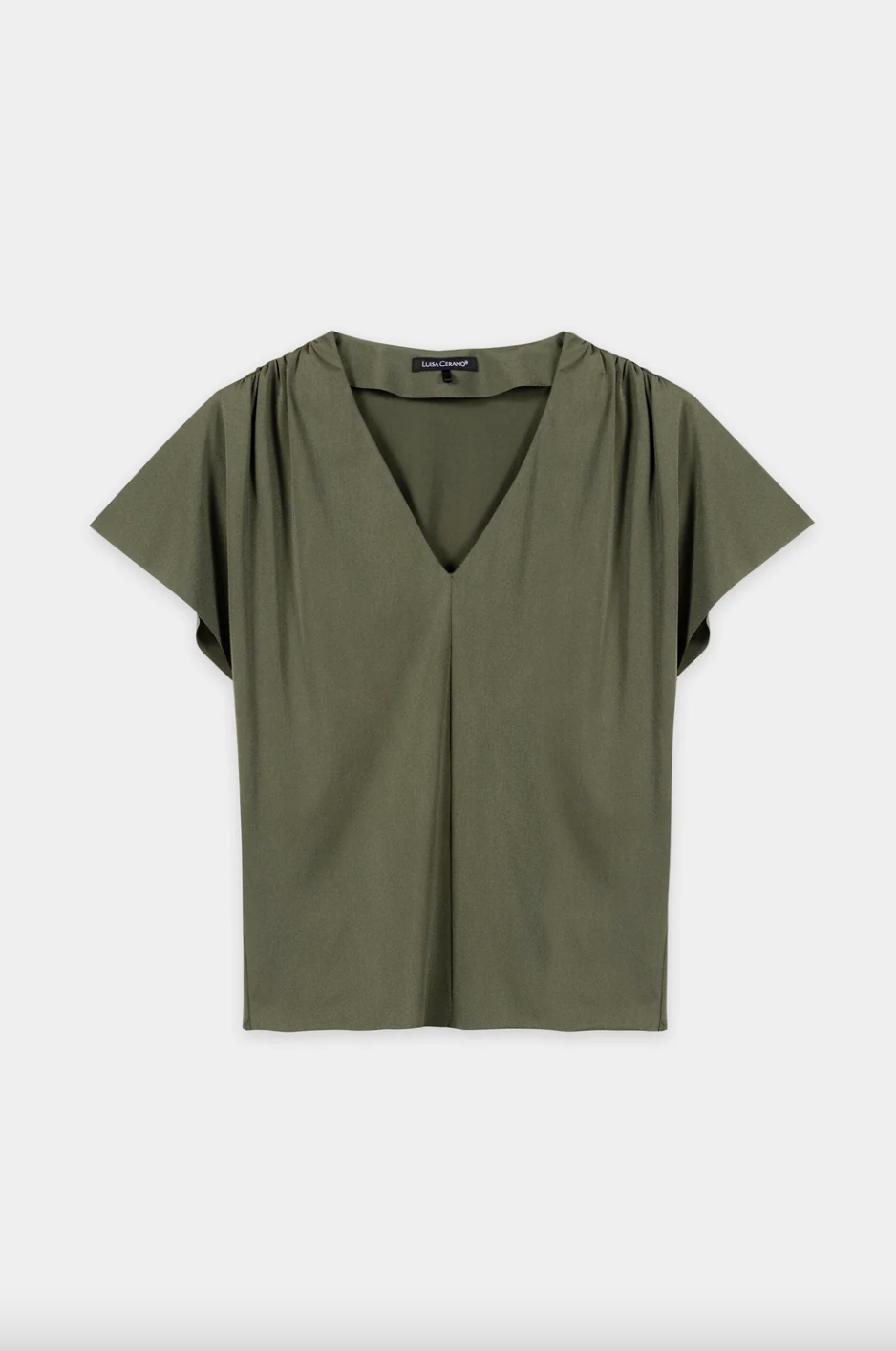 Luisa Cerano Blouse Khaki 