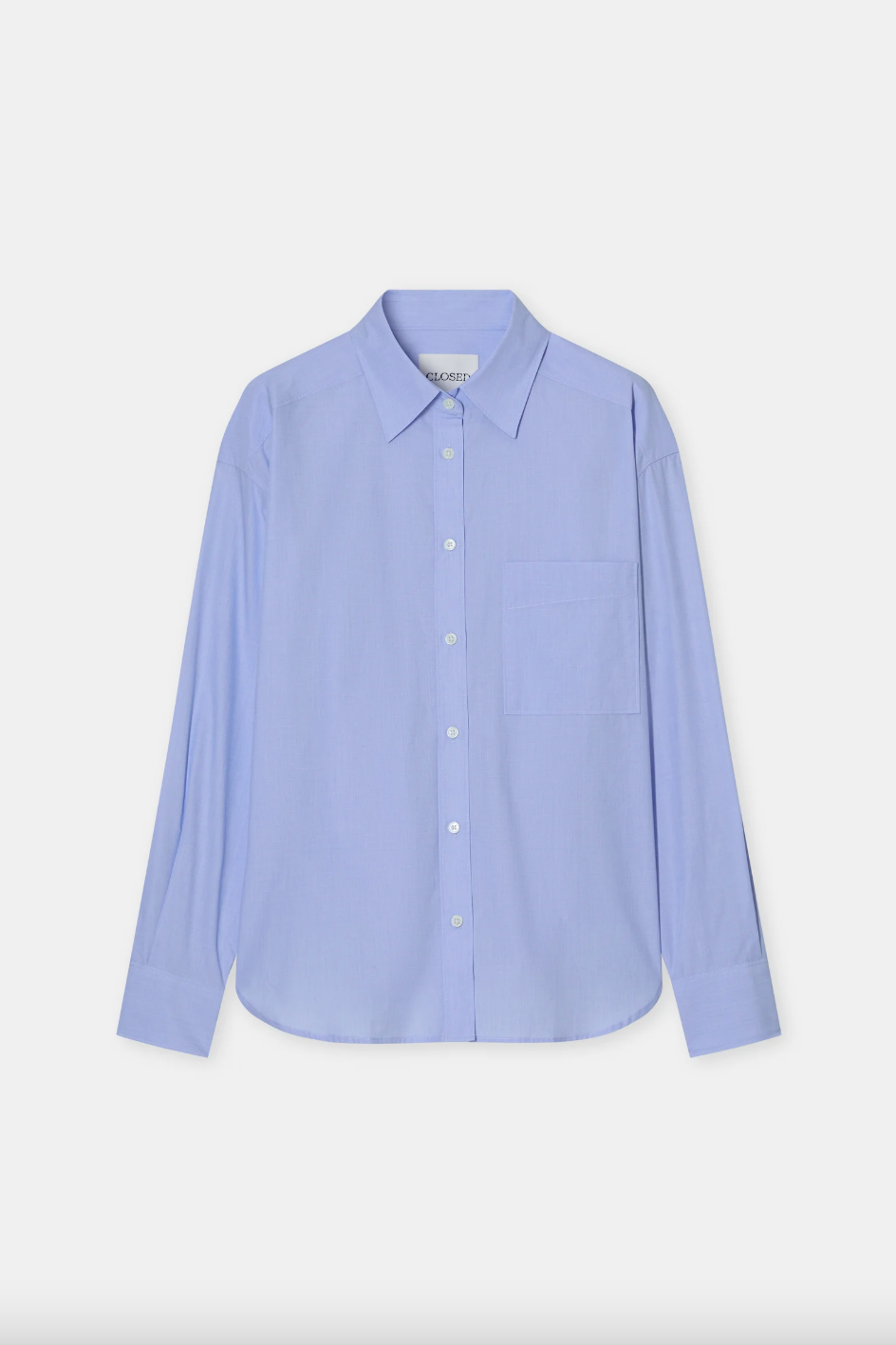 Closed Oversized shirt Breeze blue 