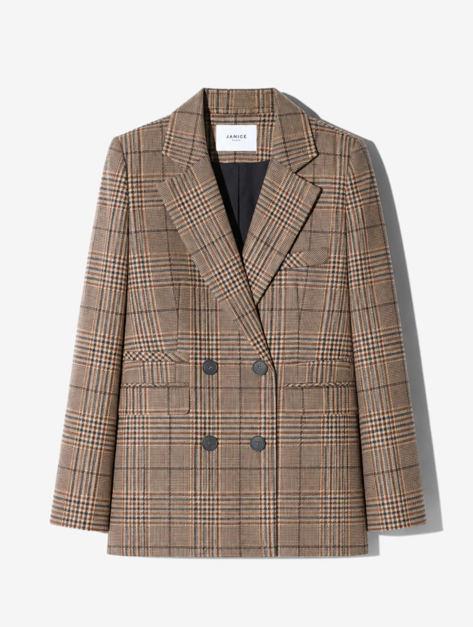 Janice Martin Blazer Bruin 