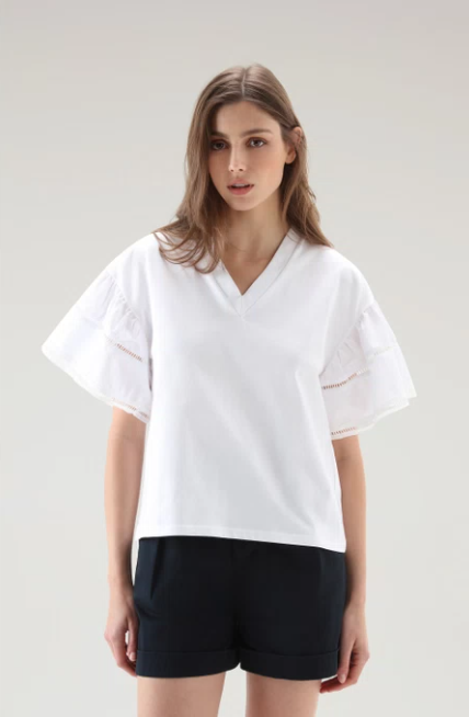 Woolrich Lakeside T-shirt bright white 2 