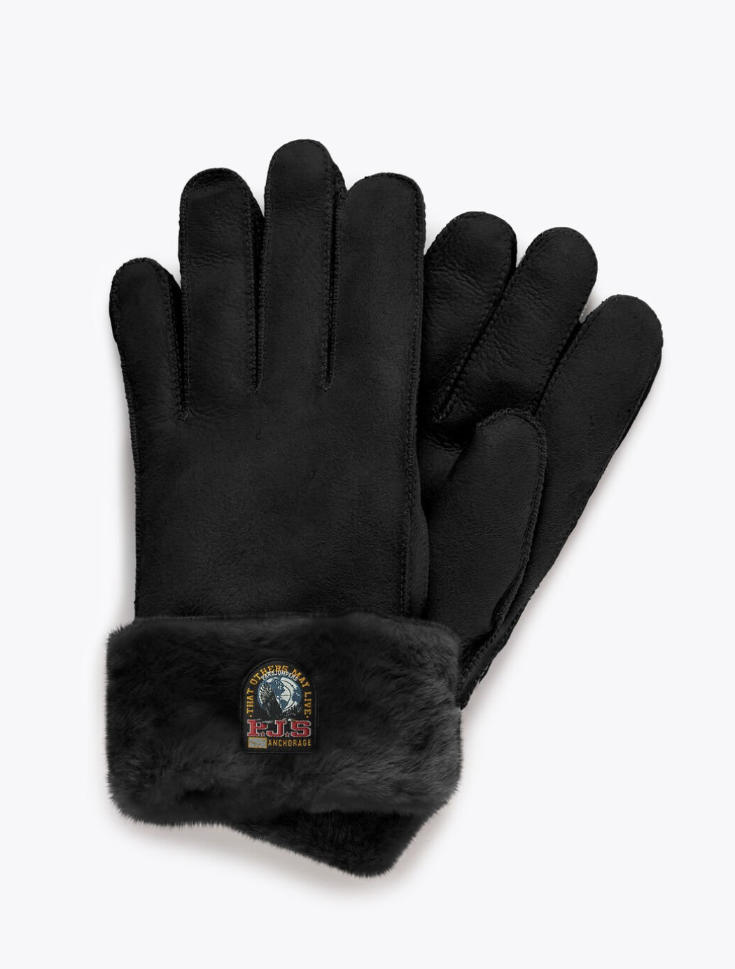 Parajumpers Shearling gloves black 