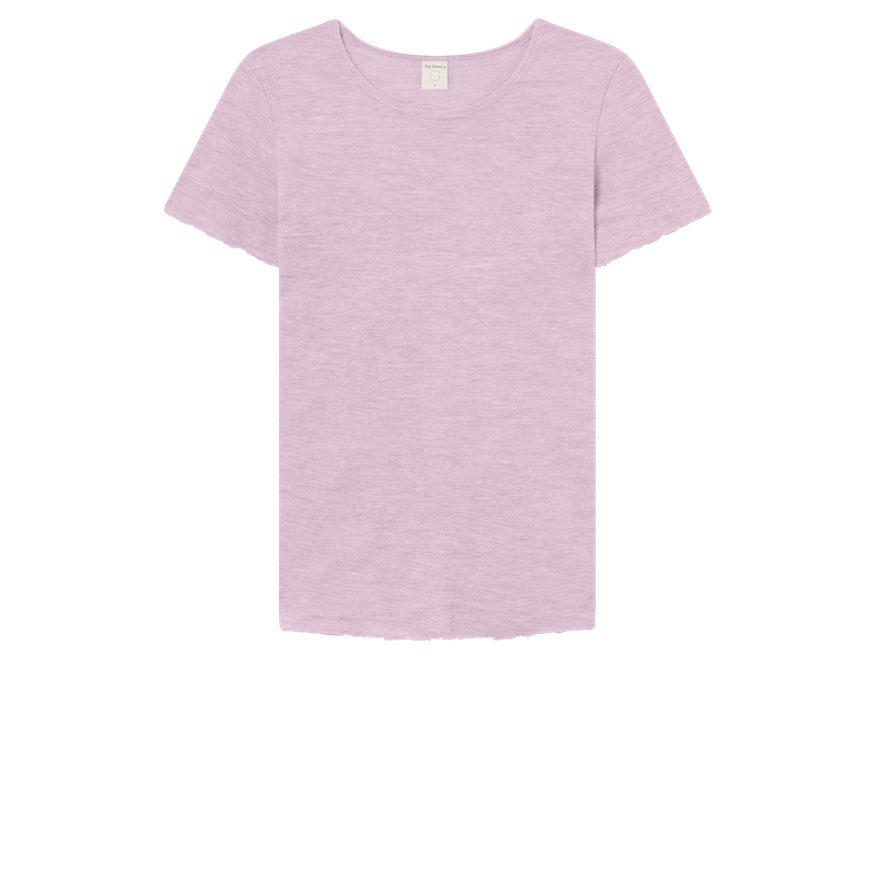 by basics T-shirt violet ice melange 