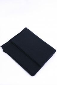 Allude 100% cashmere scarf 14 navy 