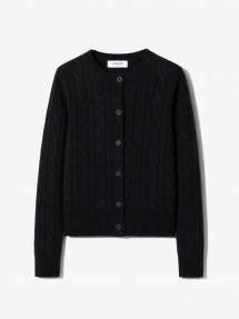 Janice Claude Cashmere Vest Zwart 