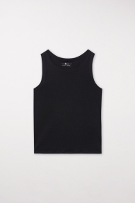 Luisa Cerano tanktop aus organic cotton deep black 