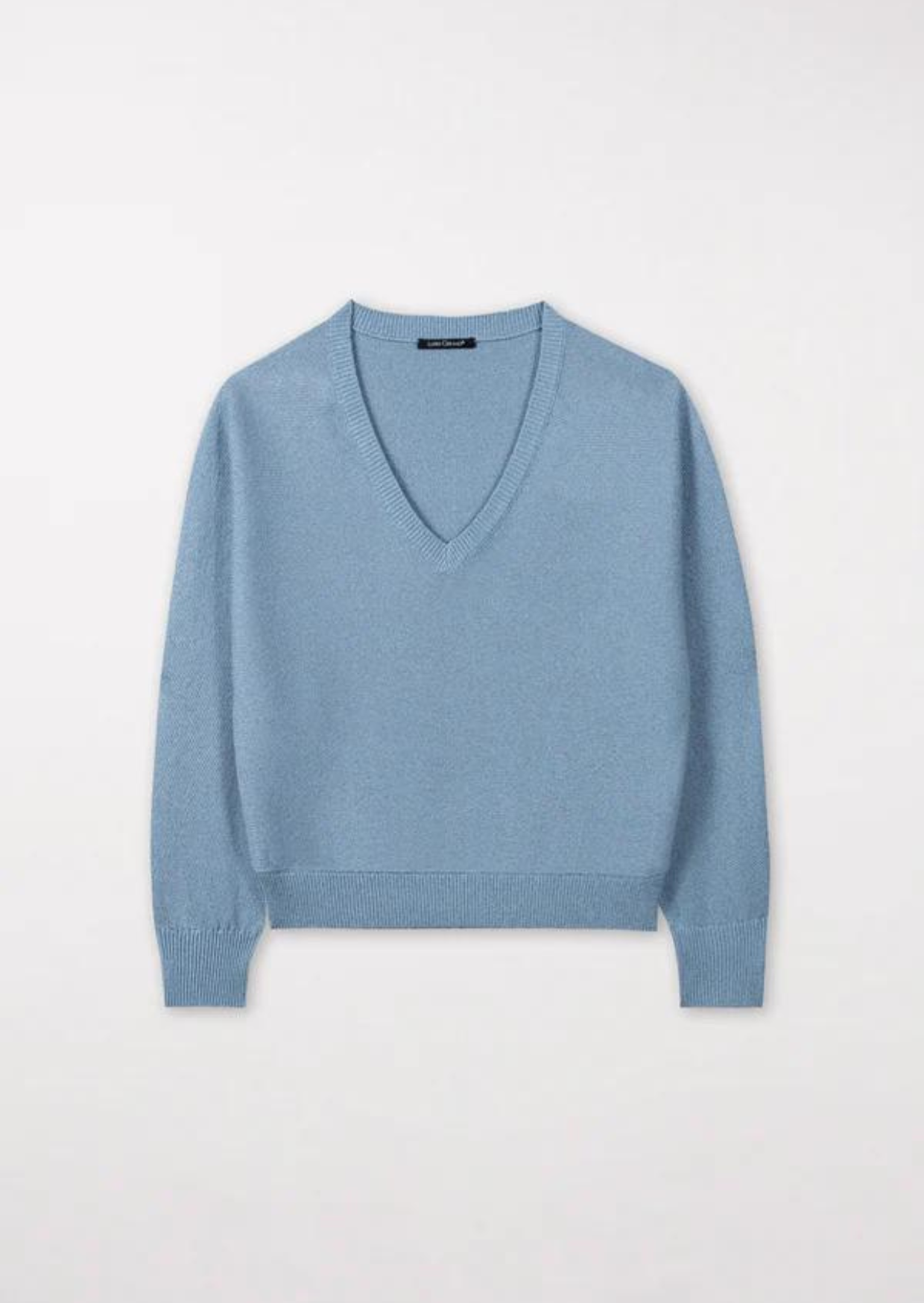 Luisa Cerano V-neck Pullover Smoky blue 