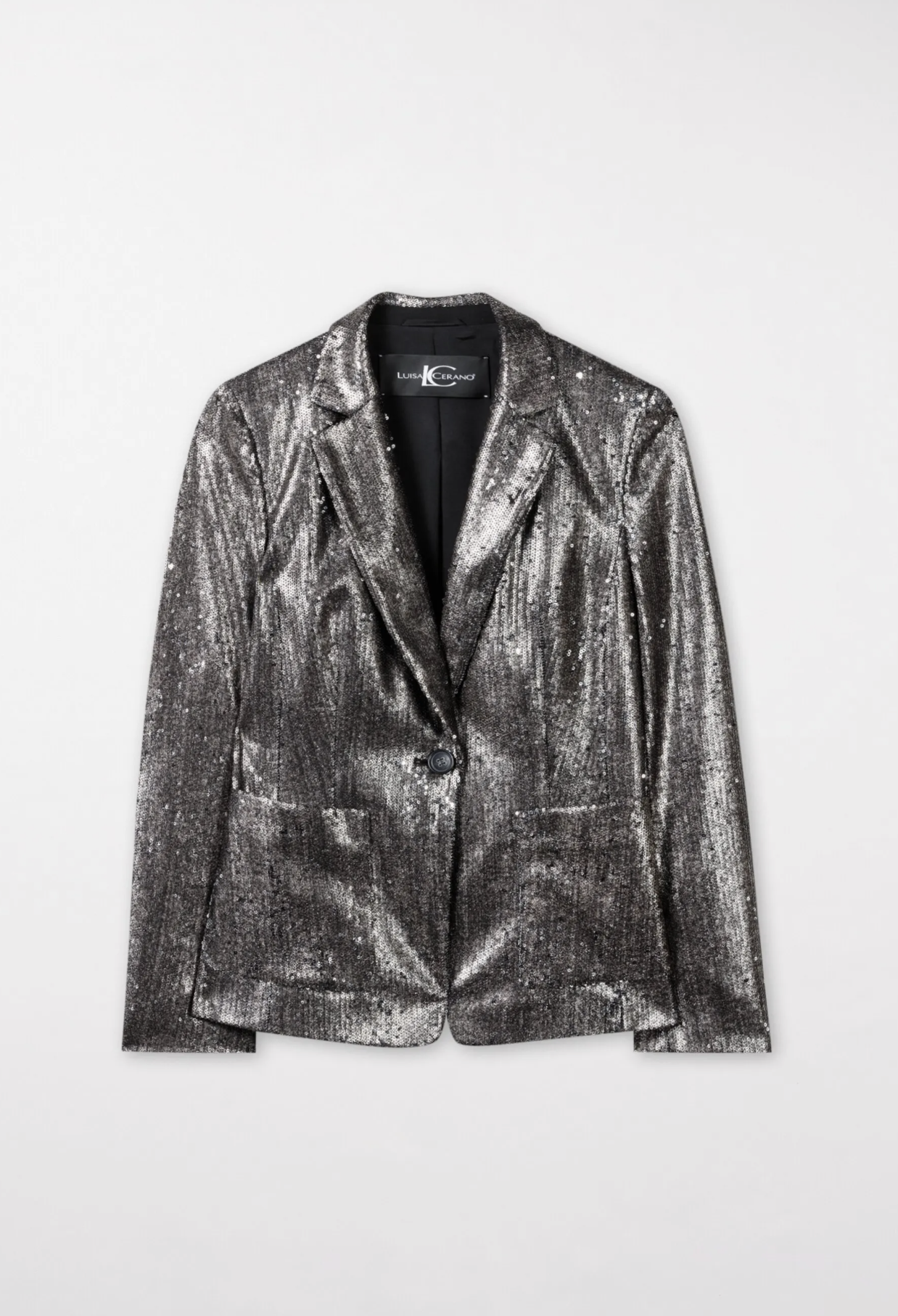 Luisa Cerano Pailletten-Blazer multi 