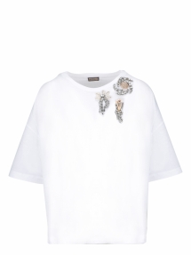 Maliparmi T-SHIRT wit 