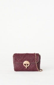 Vanessa Bruno Moon Moyen Handbag bordeaux 