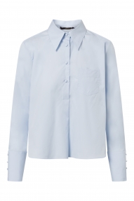 Windsor Blouse open blue  