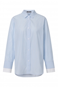 Windsor Blouse open blue  