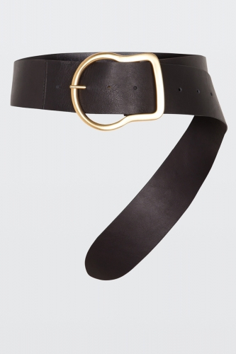 Dorothee Schumacher Decorated Mixtures belt - black