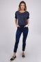 J Brand ALANA High Rise Crop Skinny blauw 