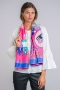 Bianca van Leur Shawls SILK SHAWL multicolour online kopen.