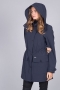 Woolrich W'S STRETCH PARKA HC donkerblauw