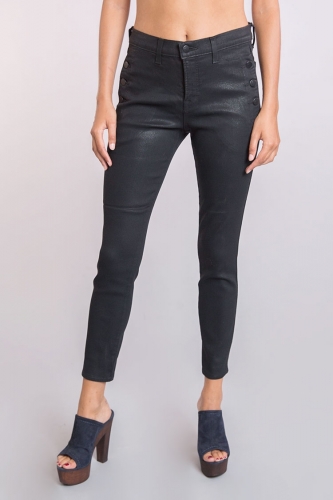 J Brand ZION Mid Rise Skinny zwart 