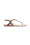 Malìparmi Flat Sandal blauw