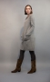 FFC Kleid Kellerfalte greige 